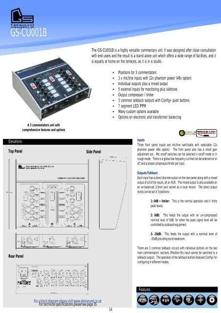 The Complete Commentary Guide - Glensound Electronics Ltd