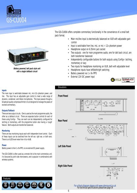 The Complete Commentary Guide - Glensound Electronics Ltd