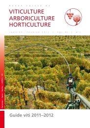 Download PDF - Revue suisse de viticulture arboriculture horticulture