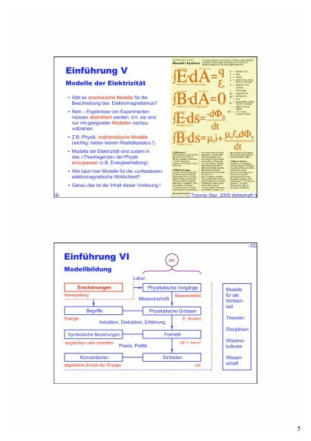 GET 1 - Allgemeine und theoretische Elektrotechnik - Universität ...