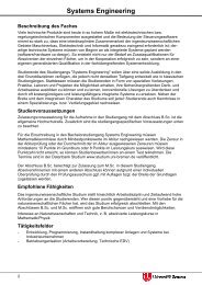 Systems Engineering - Fachbereich 4 Produktionstechnik ...