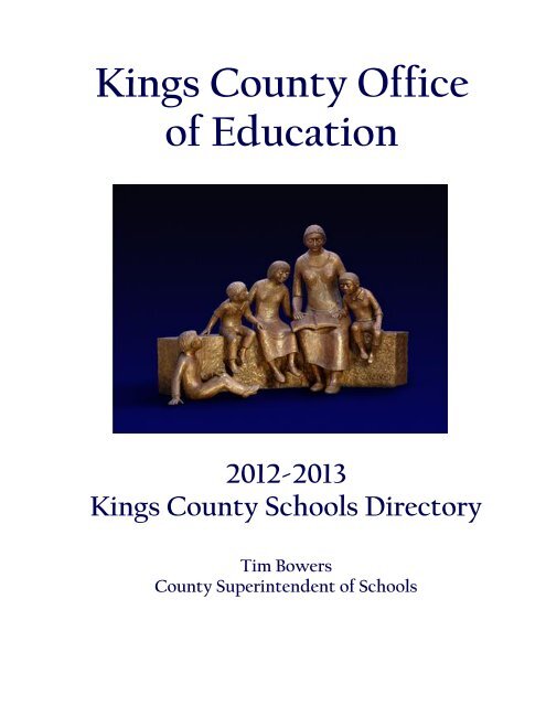 12 13 Kc Directory Final Kings County Office Of Education