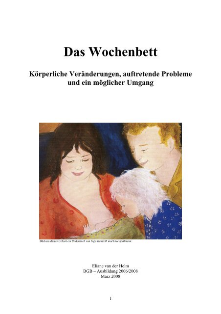 Das Wochenbett Eliane Van Der Helm