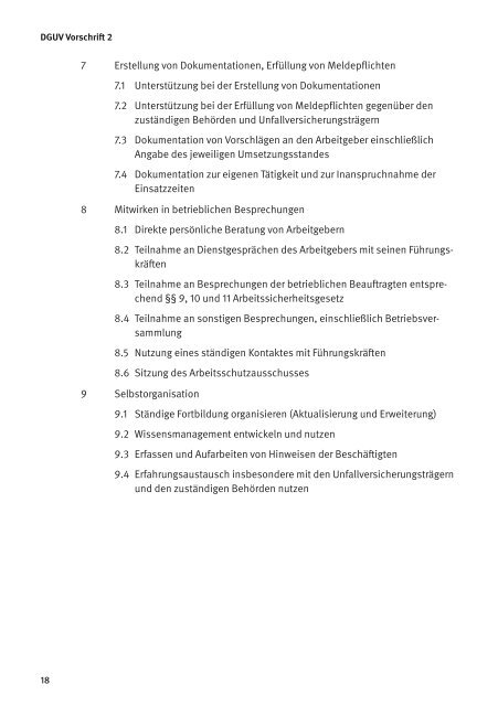 DGUV Vorschrift 2 - Die BG ETEM