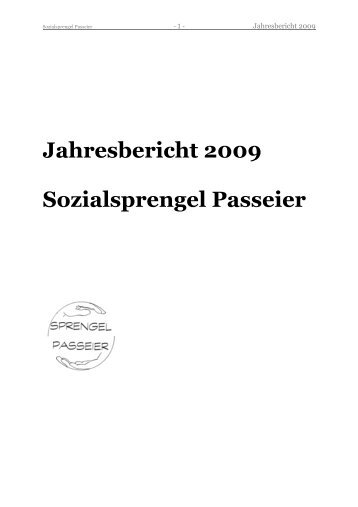 Sprengel Passeier - Bezirksgemeinschaft Burggrafenamt