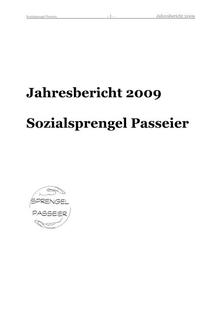 Sprengel Passeier - Bezirksgemeinschaft Burggrafenamt