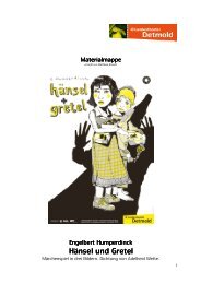 Materialmappe Hänsel und Gretel - Landestheater Detmold