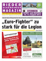 AVIA Tankstelle - Rieder Schärdinger Magazin