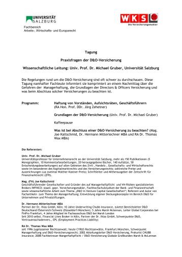 Einladung - KWR