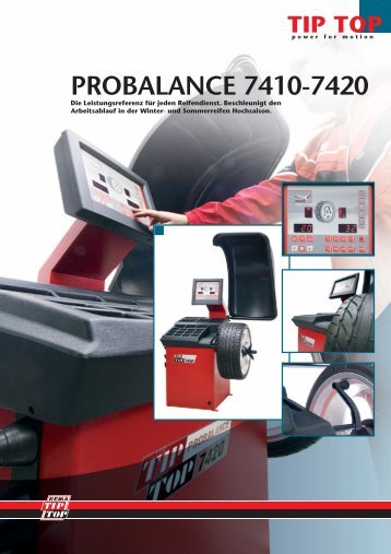 Probalance 7410 / 7420 - Rema Tip Top