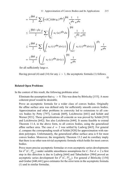 Gruber P. Convex and Discrete Geometry