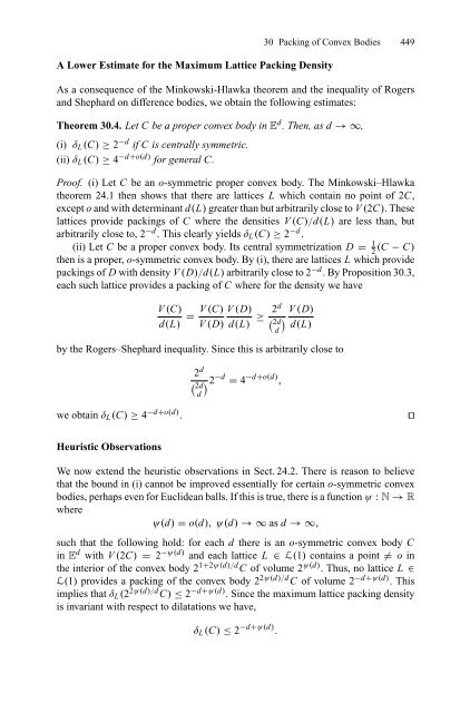 Gruber P. Convex and Discrete Geometry