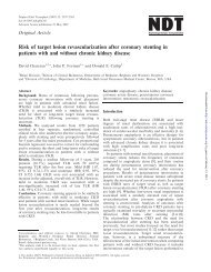 Risk of target lesion revascularization after coronary stenting in ...