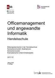 Officemanagement und angewandte Informatik - Berufsbildende ...