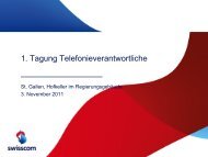 Präsentation Swisscom (2298 kb, PDF) - Informatik des Kantons St ...