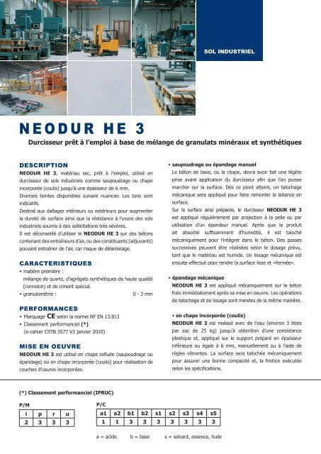 NEODUR HE 3 - Korodur