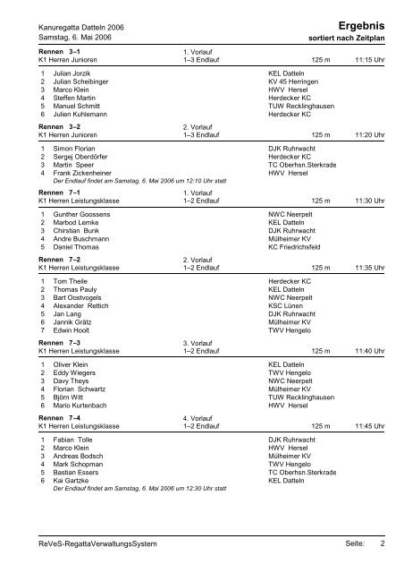 Ergebnisse Regatta 2006 (pdf)