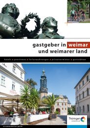 Download PDF Gastgeberkatalog 2013 - Weimarer Land