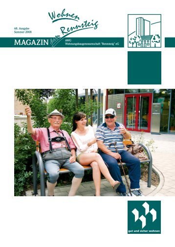 Magazin Sommer 2008 - AWG Wohnungsbaugenossenschaft ...