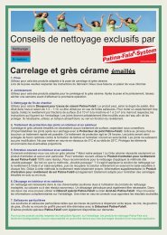 Carrelage et grès cérame émaillés.pdf - Patina Fala System