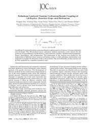 Palladium-Catalyzed Tandem Cyclization/Suzuki Coupling of 1,6 ...
