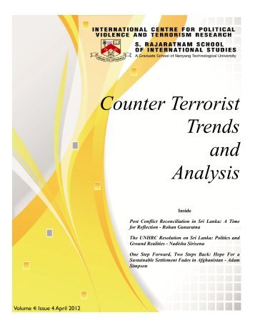 Counter Terrorist Trends and Analysis - International Centre for ...