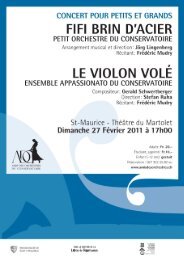 Programme 27.02.2011 - Amis des Orchestres du Conservatoire