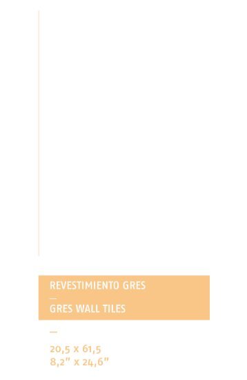 REVESTIMIENTO GRES - Economy - CERSTON - Ceramics & Stones