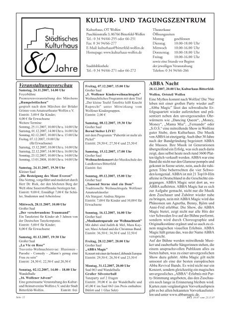 Amtsblatt 10-07 erschienen am 23.11.07.pdf - Stadt Bitterfeld-Wolfen