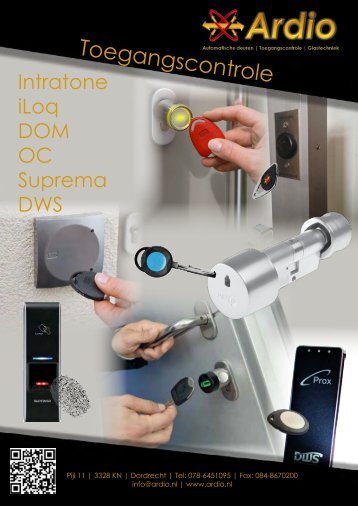 Ardio | Brochure toegangscontrole