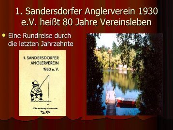 1. Sandersdorfer Anglerverein 1930 e.V.