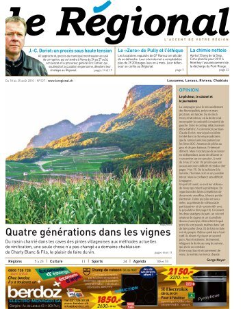 Quatre générations dans les vignes - Le Régional