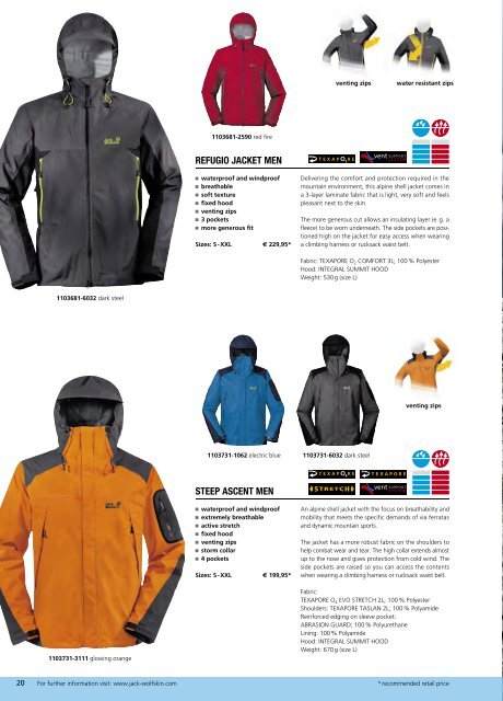 Jack Wolfskin Spring Summer 2013