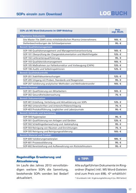 LOGBUCH - gmp-berater