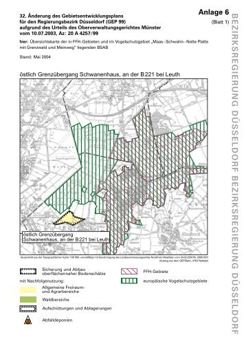 Übersichtskarten Teil 1 - Bezirksregierung Düsseldorf