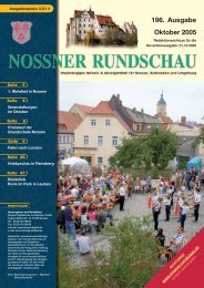 196. Ausgabe Oktober 2005 - Nossner Rundschau