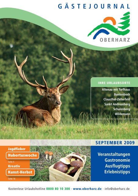 GÄSTEJOURNAL - Der Oberharz