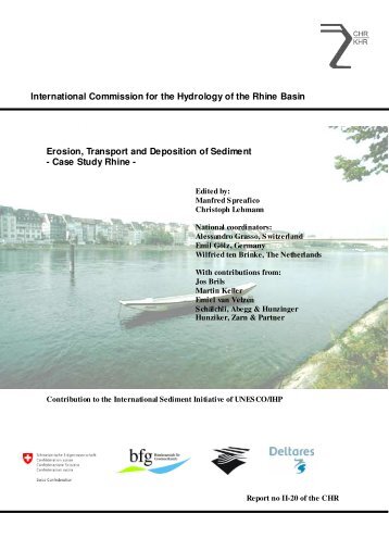 International Commission for the Hydrology of the Rhine ... - CHR-KHR