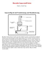 Tauchen mit Sauerstoffkreislaufgeräten