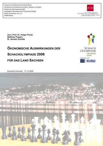 ökonomische auswirkungen der schacholympiade 2008 für das land ...