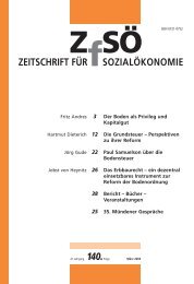 ZEITSCHRIFT FÜR SOZIALÖKONOMIE 140.