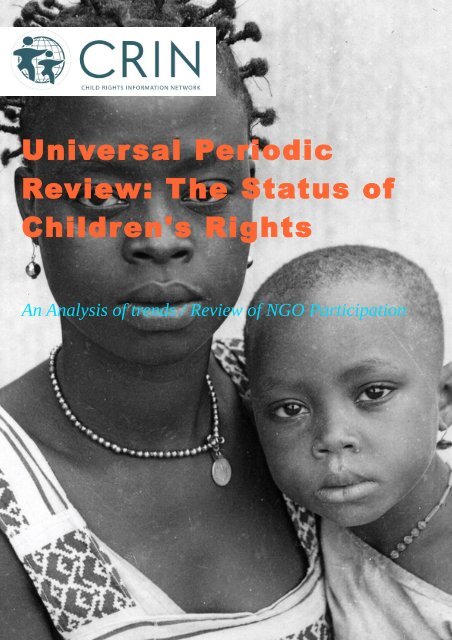 Universal Periodic Review: The Status of Children's Rights - CRIN
