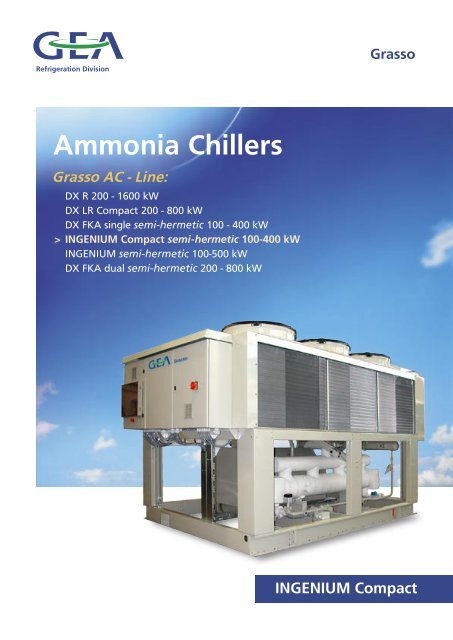 Grasso NH3 Chiller I..