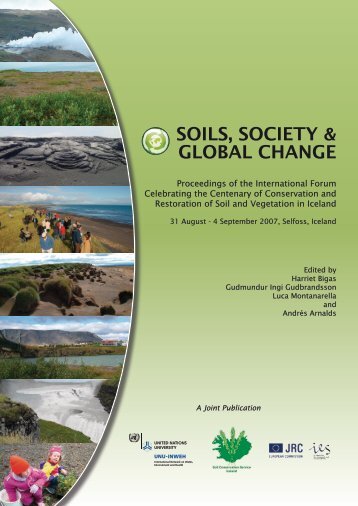 Soils, Society & Global CHange - European Soil Portal - Europa