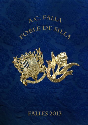 Llibret Falles 2013. Falla Poble de Silla
