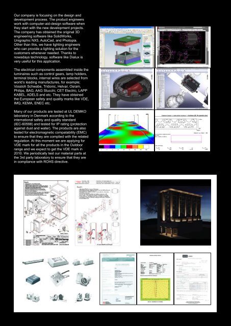 LED LUMINAIRES 2009 - 2010 - Firalux