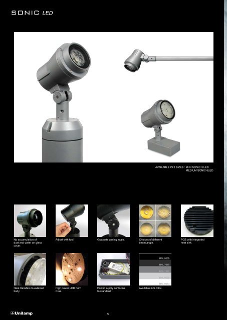 LED LUMINAIRES 2009 - 2010 - Firalux