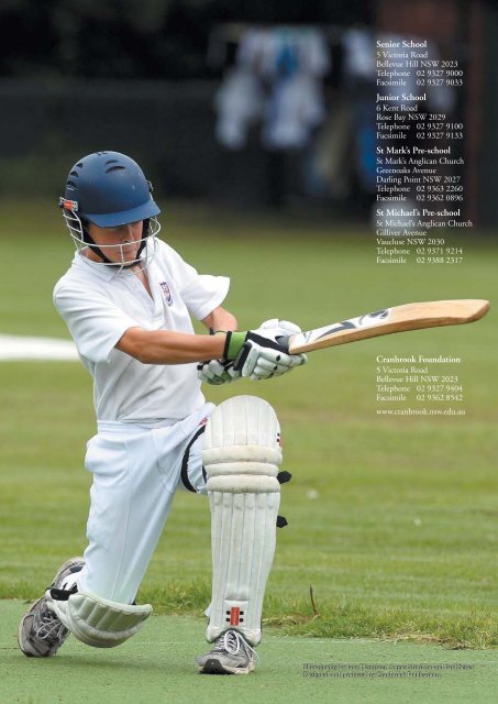 Annual Report 2011 - Cranbrook School