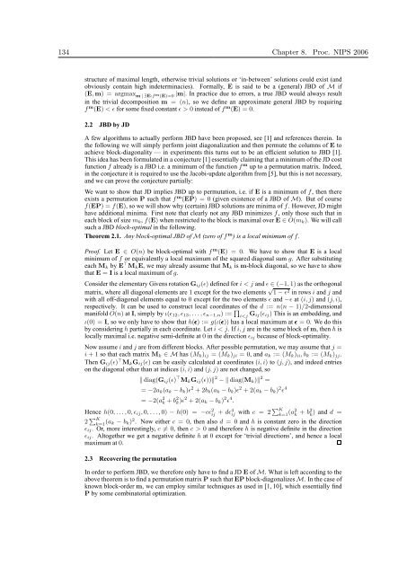 Mathematics in Independent Component Analysis