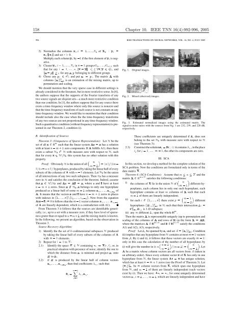 Mathematics in Independent Component Analysis